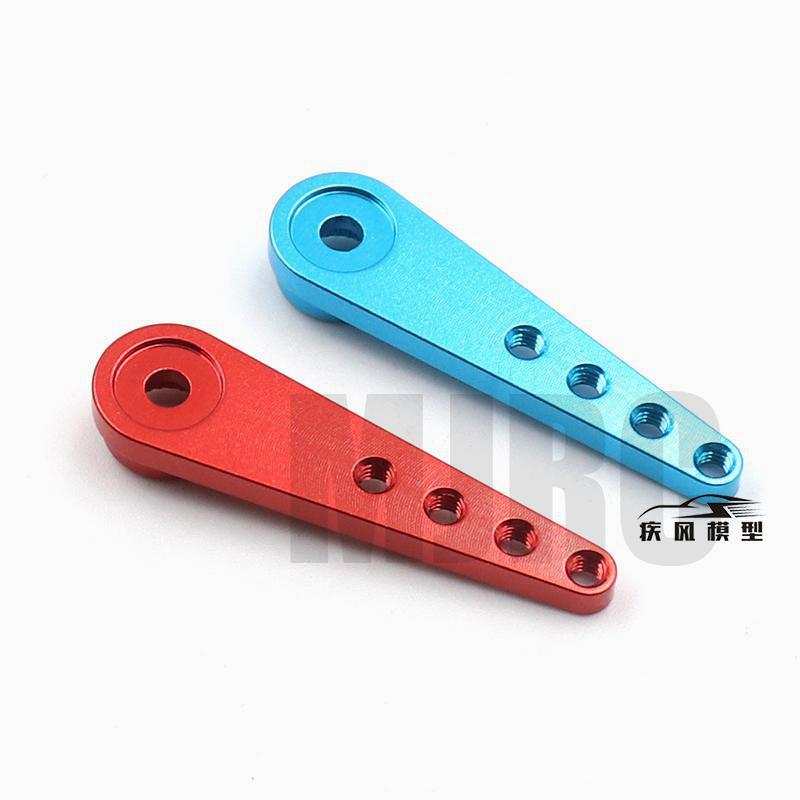 Brazo Servo de dirección extendido de Metal, 1/8, 1/10, 25t, para piezas de pista automotriz Rc, brazo de dirección de aleación de aluminio Axial D90 Traxxas Trx4