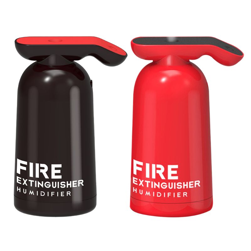 Fire Extinguisher Shape Car Air Humidifier USB Mist Maker Fogger Ultrasonic Cool Water Aroma Diffuser for Home