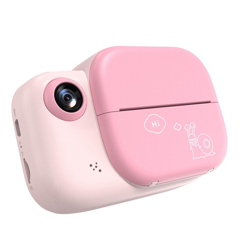 Ofertas superiores AT-J05C crianças câmera 3 Polegada imprensa sn crianças câmera digital 4k hd câmara de vídeo brinquedo presente: Pink