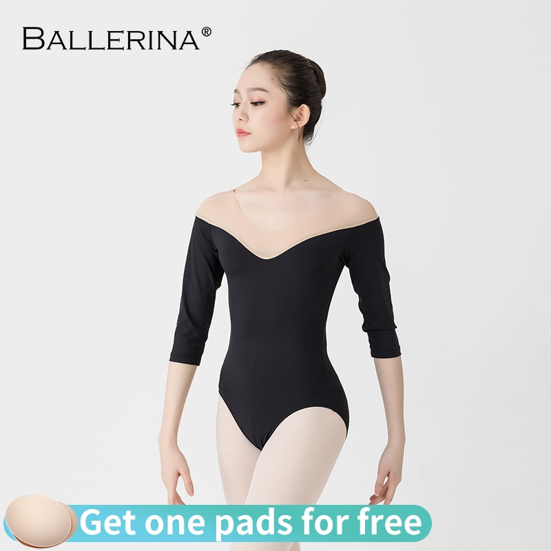 ballet leotard women Dance wear ballet costumeProfessional training gymnastics adulto leotard Ballerina 5935