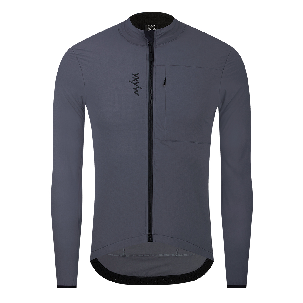 YKYWBIKE Men's Cycling Jacket 10-20°C Waterproof Windproof Bicycle Windbreaker Warmth Fleece Road Bike Jacket Cycling Clothing: M / Beige