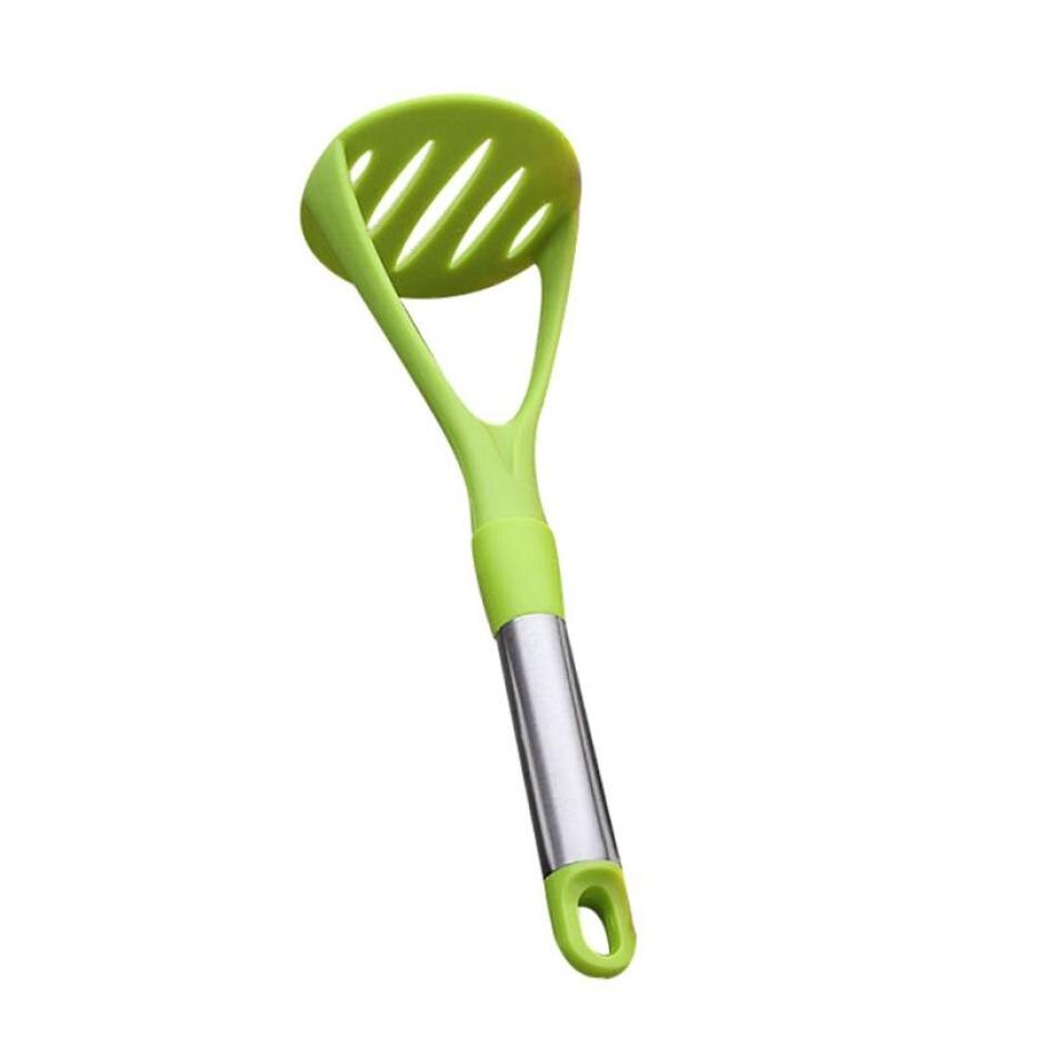 1pc Potato Press Tool Potato Masher Ricer PP Plastic Potato Mud Pressure Machine Crusher Kitchen Gadgets Fruit Vegetable Tools: Default Title
