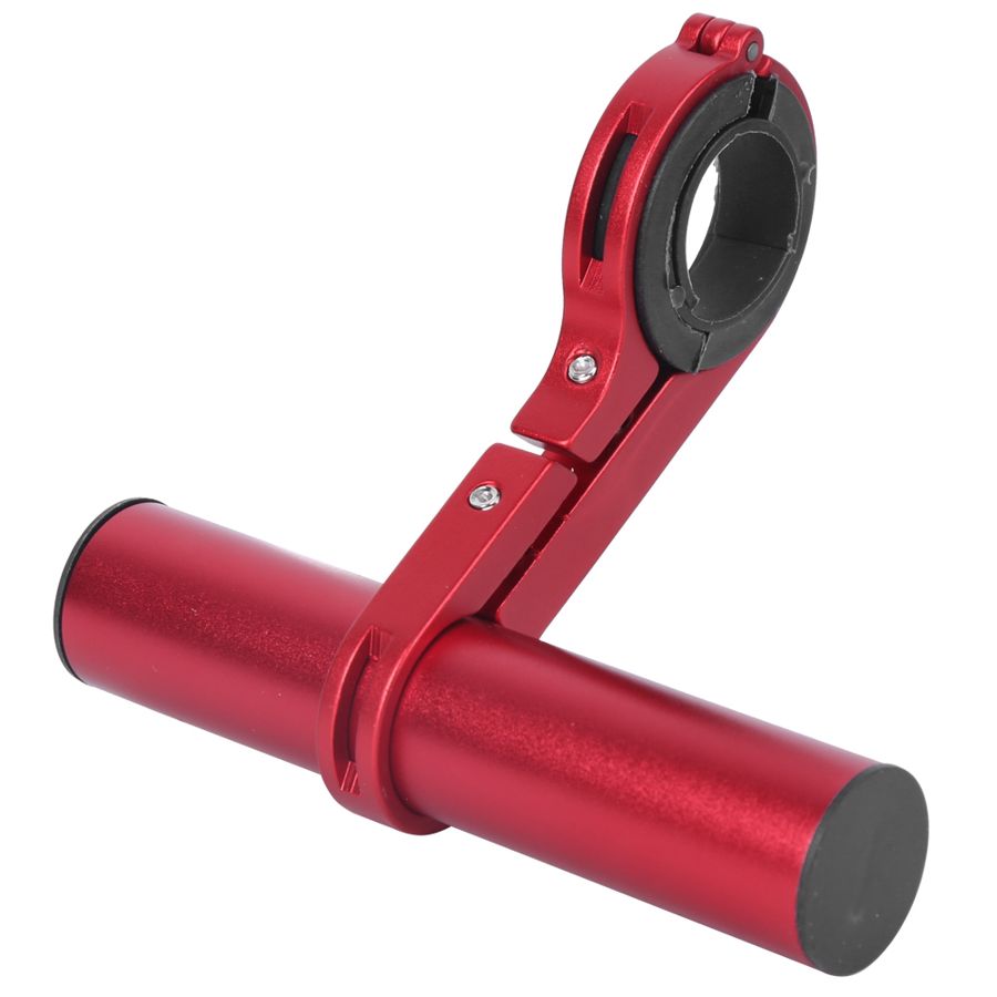 Fietsstuur Uitbreiding Beugel 10Cm Mountain Racefiets Handvat Extender Fiets Licht Zaklamp Ondersteuning Clip Fiets Accessoires: Rood