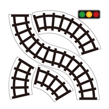 Nieuw Road Tape voor Auto Speelgoed Auto Runway Plakband Play Room Floor Sticker Verwijderbare Track MS88