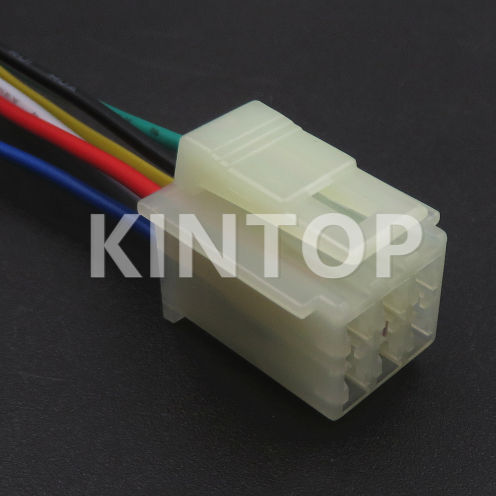 Adaptador de 6 pines para coche, Conector de Cable para automóvil de , 6090-1218, 6090-1149, 1 Juego: Gris