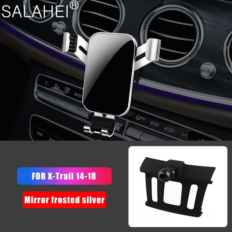 Mobile Phone Holder Air Vent Mount Stand Car Cell Phone Holder For Nissan X-trail Rogue Qashqai J11 Car interior