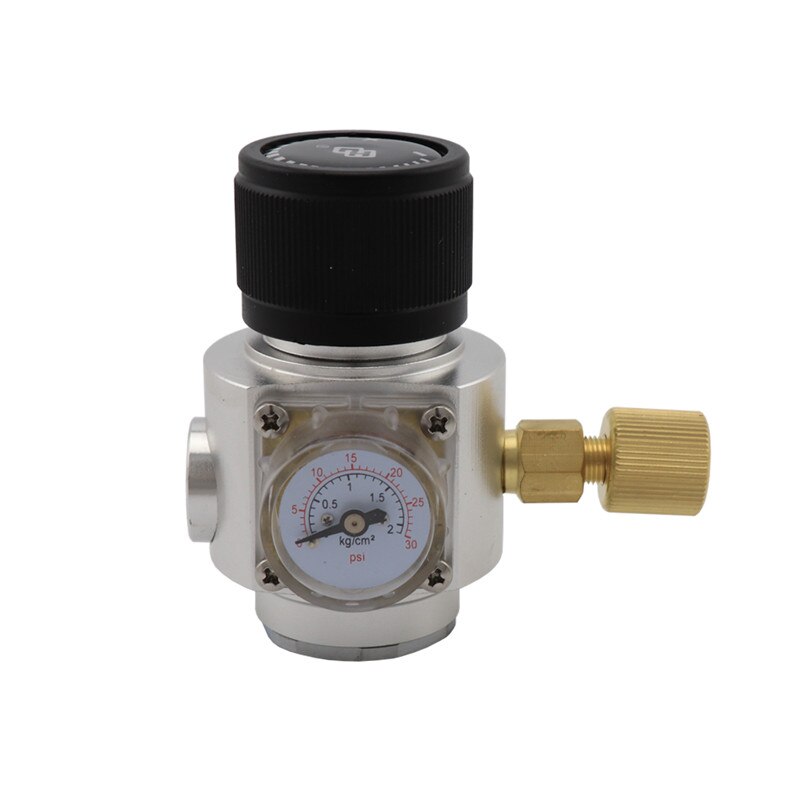 LUCKEG Soda-Gasregler Für Mini-Fässer - 0-90 PSI, Mit T21x4 Gewinde, Für SodaStream Kartuschen & Bierbrauen