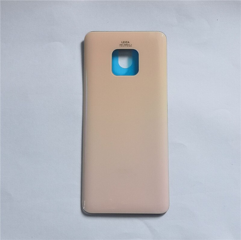 Mate20 Pro Batterie Abdeckung Für Huawei Mate 20 Pro Original Gehäuse Glas Reparatur Ersetzen Zurück Tür Telefon Hintere Fall + logo Kleber: Rosa