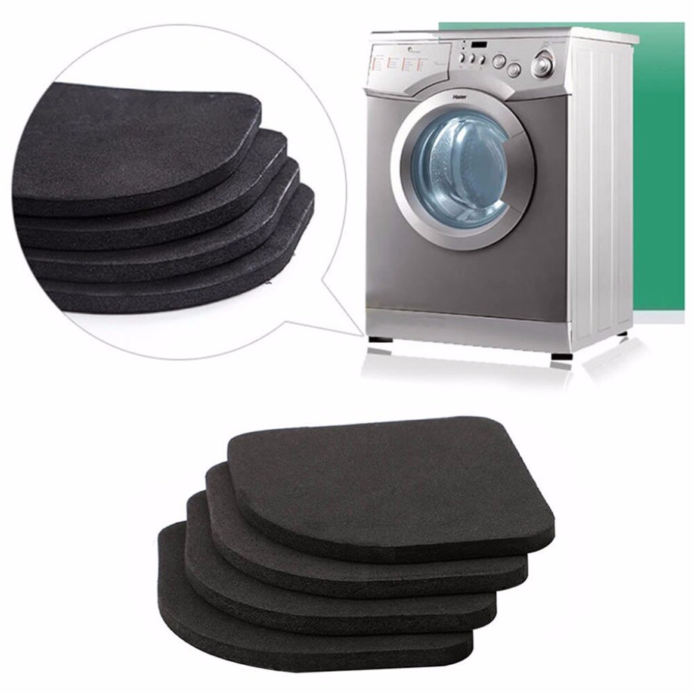 4 pcs Multifunctional Anti Vibration Mat For Refrigerator Washing Machine Pads