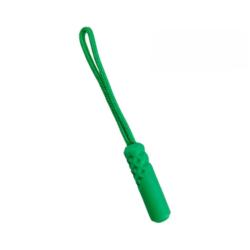 (10 uds) cabeza de tracción de cremallera de PVC cabeza de tracción de plástico cuerda de cola de escalada mochila Xiaomi con la misma cuerda de tracción de cremallera: Opaco