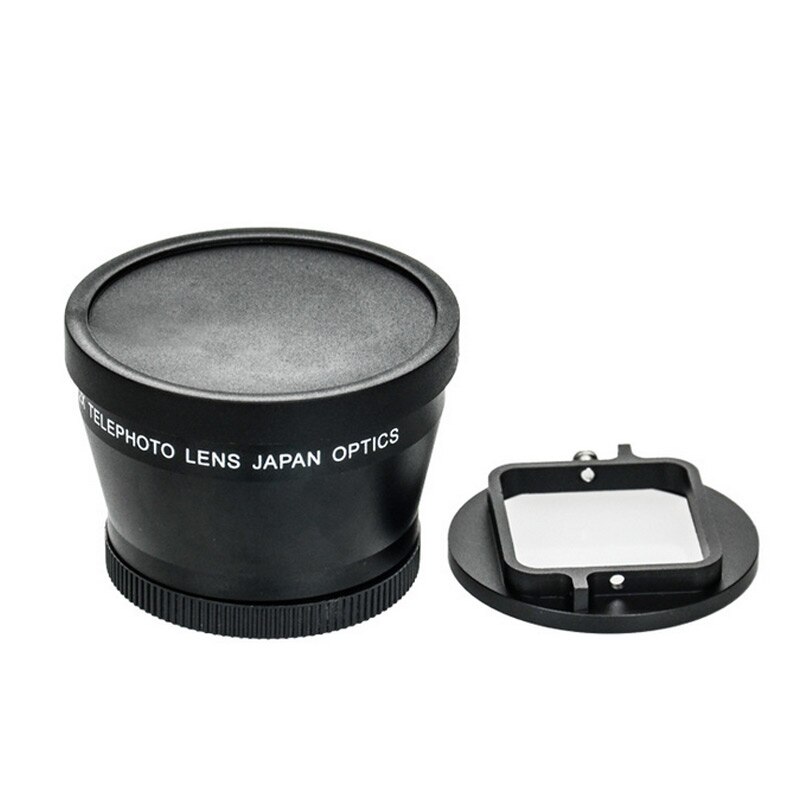 Objectif Zoom HD Super téléobjectif universel 52mm, appareil photo numérique pour Gopro 3 + 4 pour Xiaoyi LFX-ING