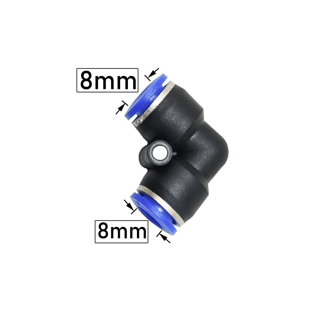 Sistema di irrigazione a goccia fai-da-te Ugello nebulizzatore Irrigazione regolabile 8mm Pe Tubo di bloccaggio dado Connettore Irrigazione a goccia spruzzatore: Rosso