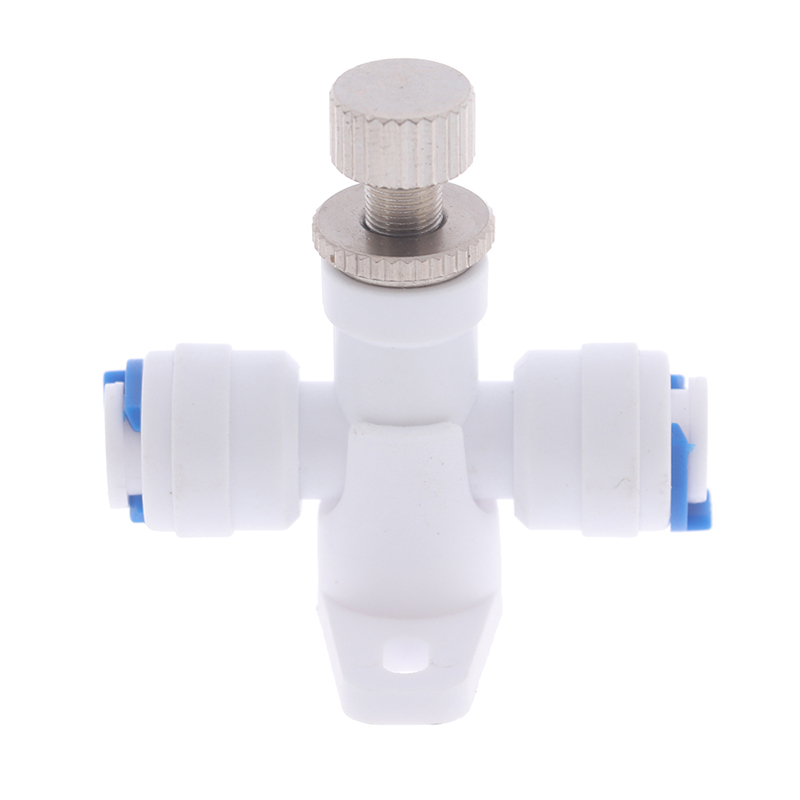 1/4" Hose RO Water Flow Adjust Valve Regulator Waterflow Control Valve Connector Fitting Water Speed Controller