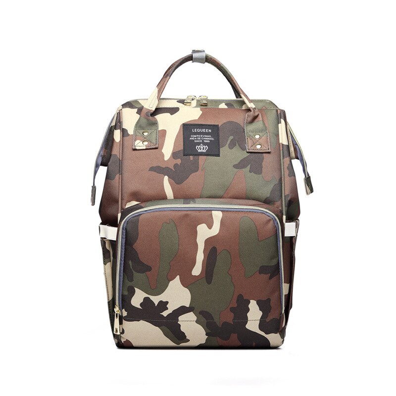 Camouflage Sacchetto Del Pannolino Del Bambino Mummia Maternità Sacchetto per il Bambino Pannolino Borse di Grande Capacità Degli Uomini Stampati Sacchetti di Cura Del Bambino di Cura: Camouflage 2