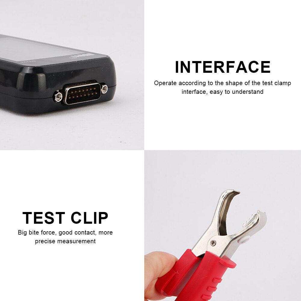 DY222 12V/24V Car Battery Load Tester Multifunctional Battery Health Checker Automotive Battery System Tester