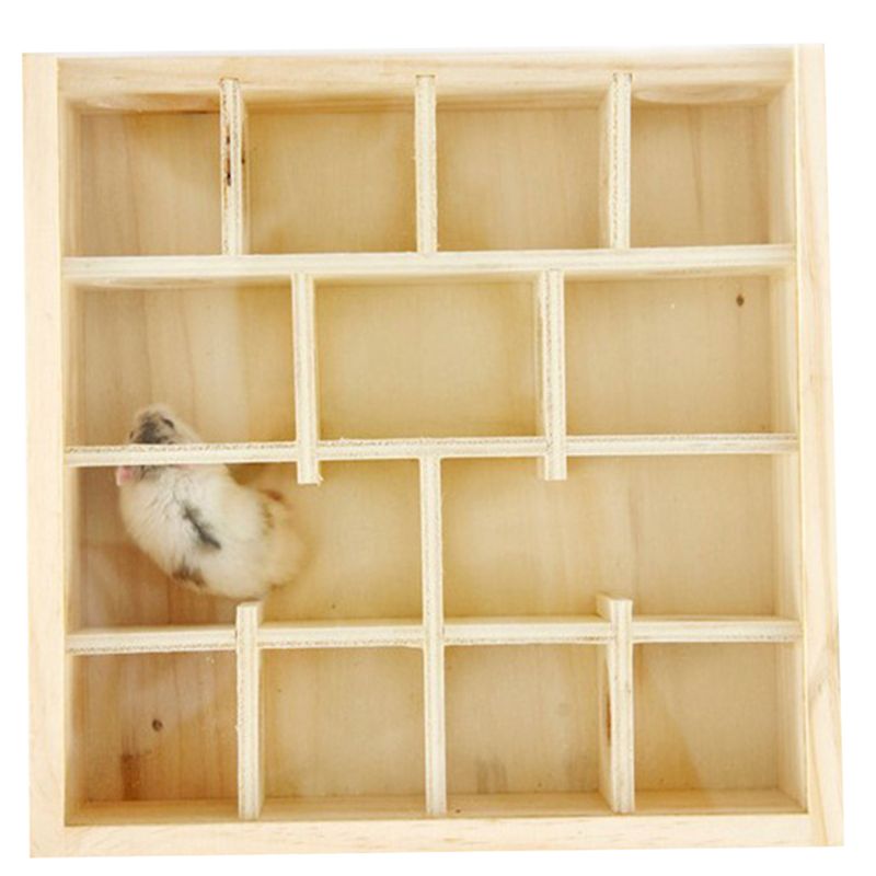 Jouets de jeu pour petits animaux | Labyrinthe de Hamster, jouets en bois, Tube Cage à bascule, maison pour Rat souris souris Hamsters