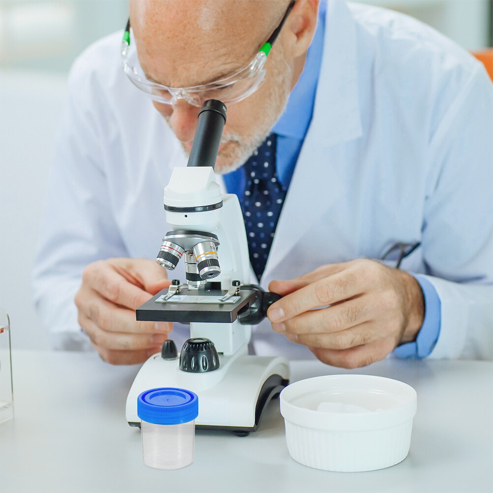 25Pcs Portable Specimen Cups Convenient Urine Cups Small Specimen Containers (Random Color)