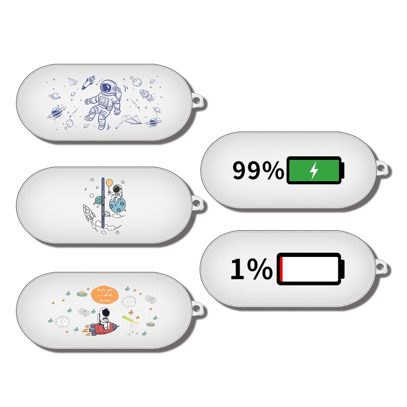 Boîtier de chargement Transparent en TPU E8BA, couvercles de protection des écouteurs sans fil compatibles avec-Sony WFC500 pièces de réparation des écouteurs