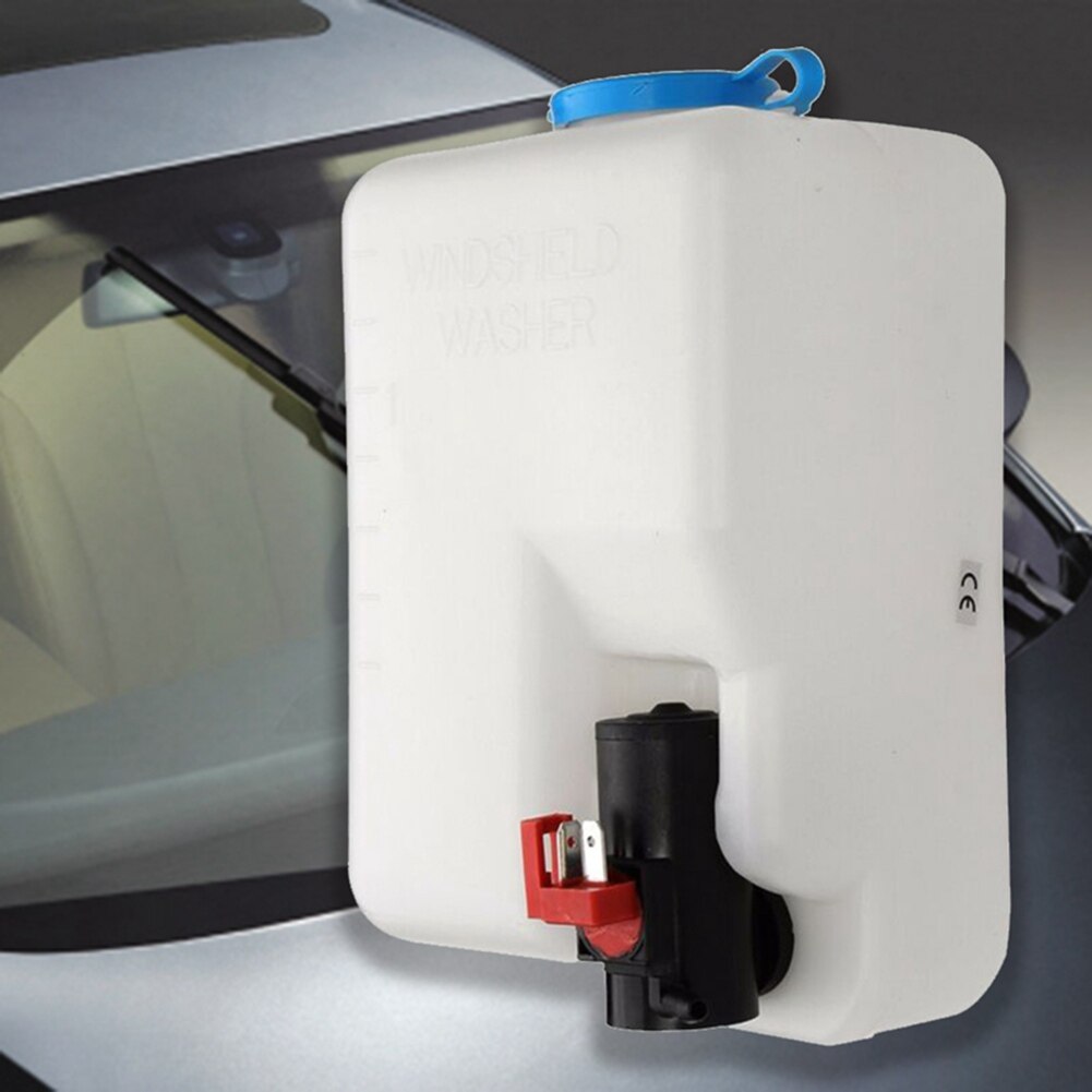 Sistema Universal de limpiaparabrisas de 12V y 1,8l, arandela de depósito, Kit de tanque de botella, accesorios para coche