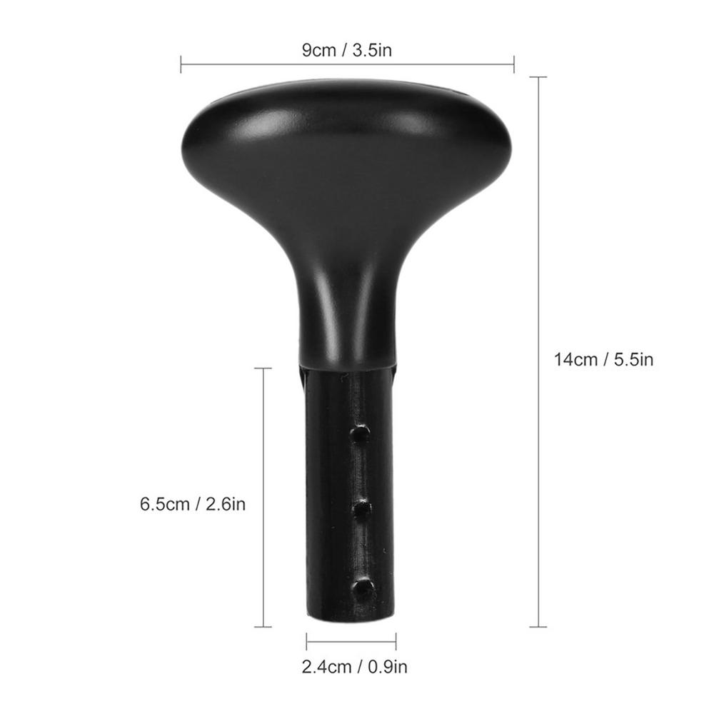 Repairing Supplies For Inflatable Boats, T Shaped SUPs Paddle Fixed Handle,Summer Water Sports Paddles Accessories: VIOLET/紫罗兰