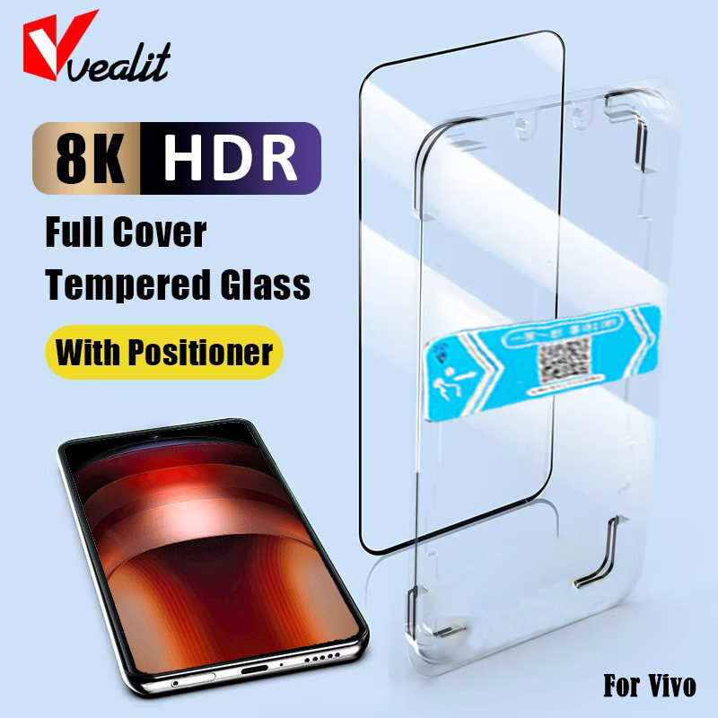 One-click Installation kit Tempered Glass for Vivo iQOO Neo 9S Pro Plus Screen Protector for Neo 9 8 7 6 SE X200 Pro Mini Glass