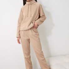 Trendyol jogger gebreide joggingbroek thmaw 21 ea 0400: Steen / M