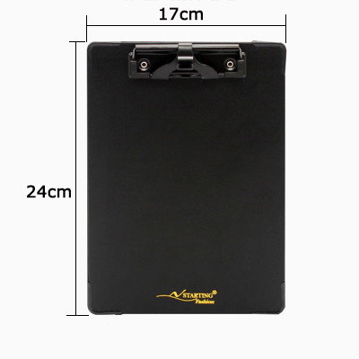 Hotel Restaurnt Clip Folder, A5 size Clipboard with metal corner protector: Style C