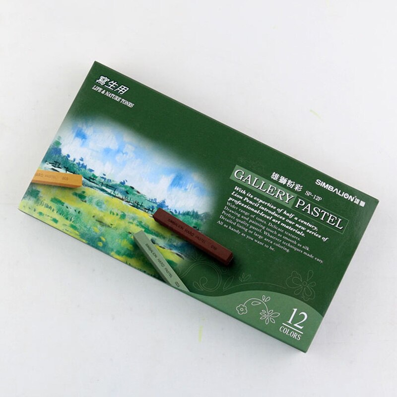 12 Colors Life Darwing Oil Pastel Artist Student Graffiti Painting Drawing Pen School Stationery Art Supplies Soft Crayon