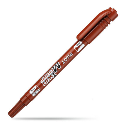 1Pcs Japan Pilot Color Double-Headed Marker Oily Quick-Dry Painting Art Hook Pen SCA-TM Color Bright Waterproof: Yellow