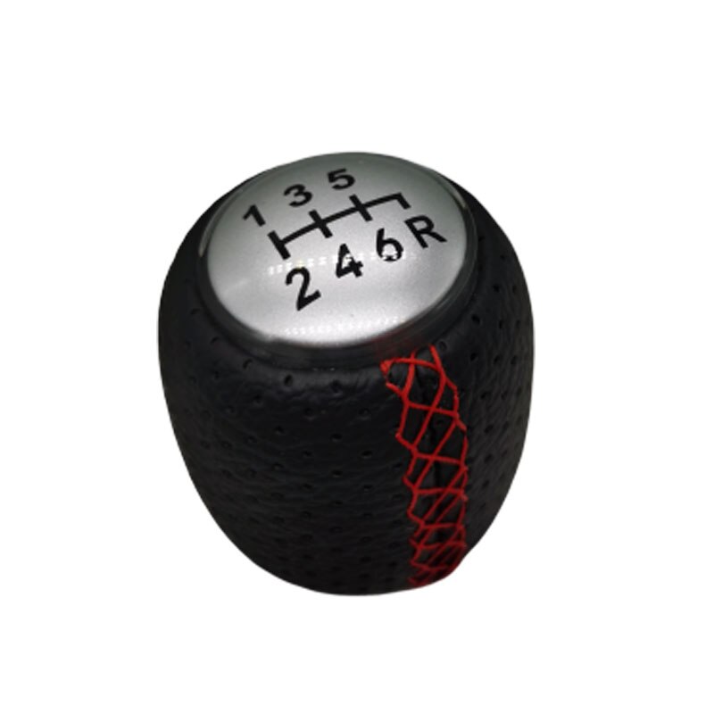 5 6 Speed Car Shift Knob Gear Knob For ALFA ROMEO 159 BRERA SPIDER 2005 2006 2007 OEM 55344557: 6R red