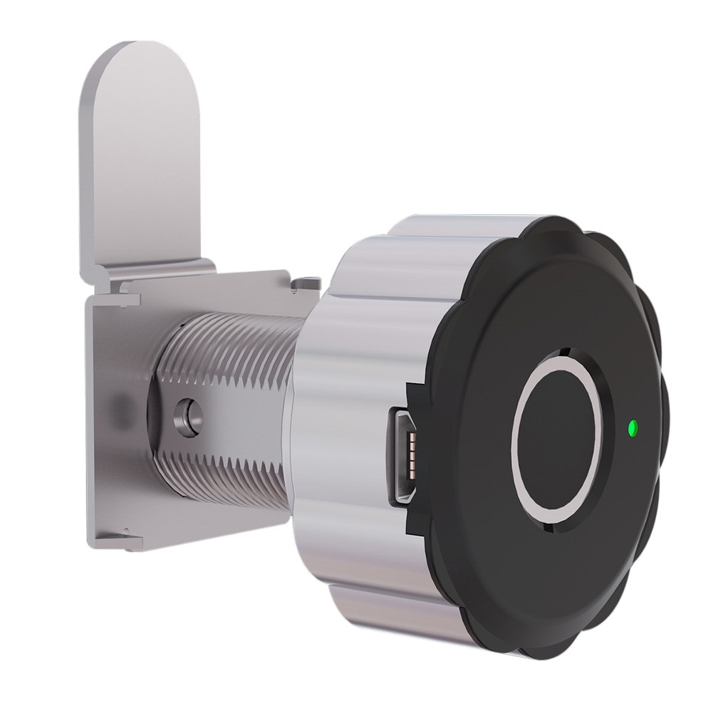 Armario, cerradura electrónica inteligente Invisible sin llave para puerta, cajón, archivo de oficina, muebles para el hogar, USB, recargable para el hogar