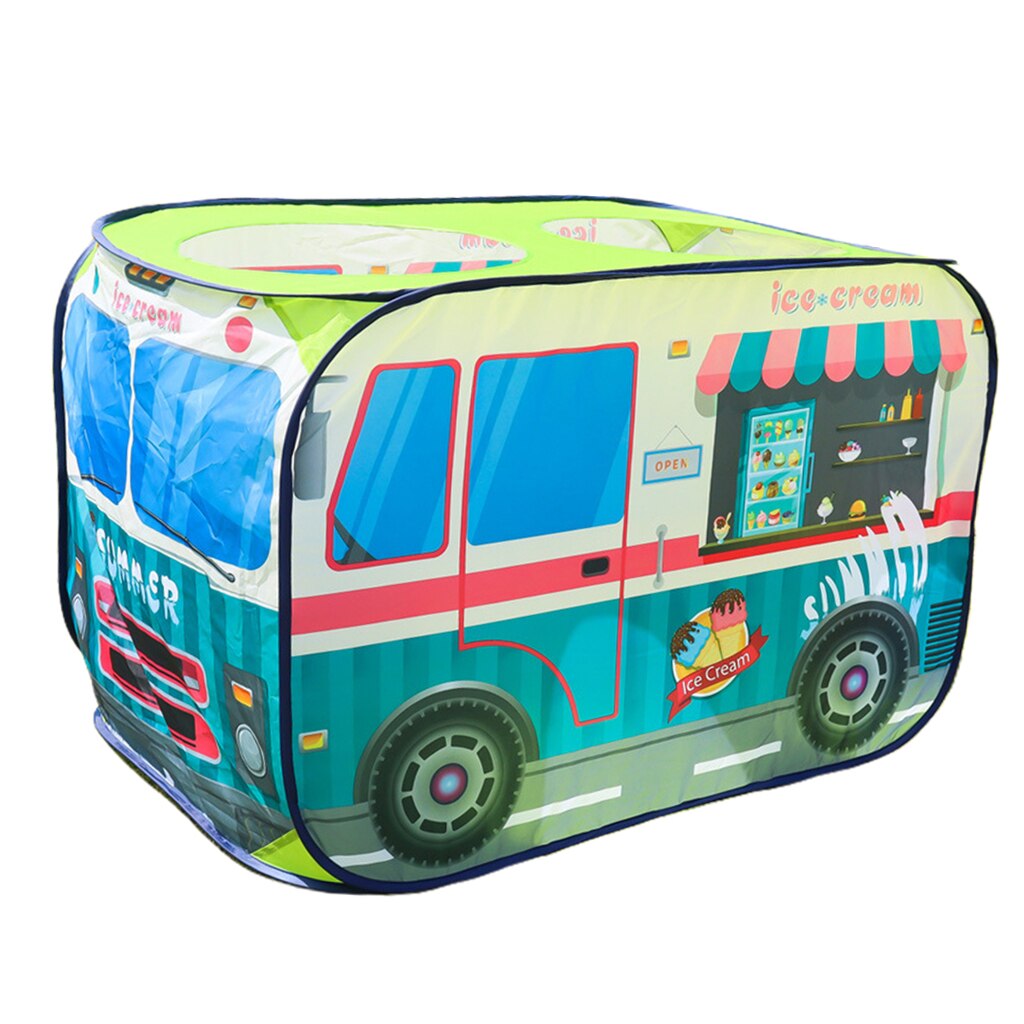 Enfants jouent tente drôle semblant jouer voiture tentes jardin anniversaire jouets: Ice Cream