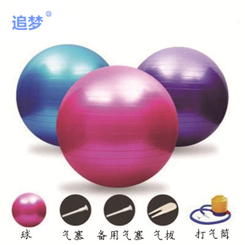 Sports Yoga Balls Bola Pilates Fitness Gym Balance Fitball Exercise Pilates Workout Massage Ball 45cm 55cm 65cm 75cm 85cm