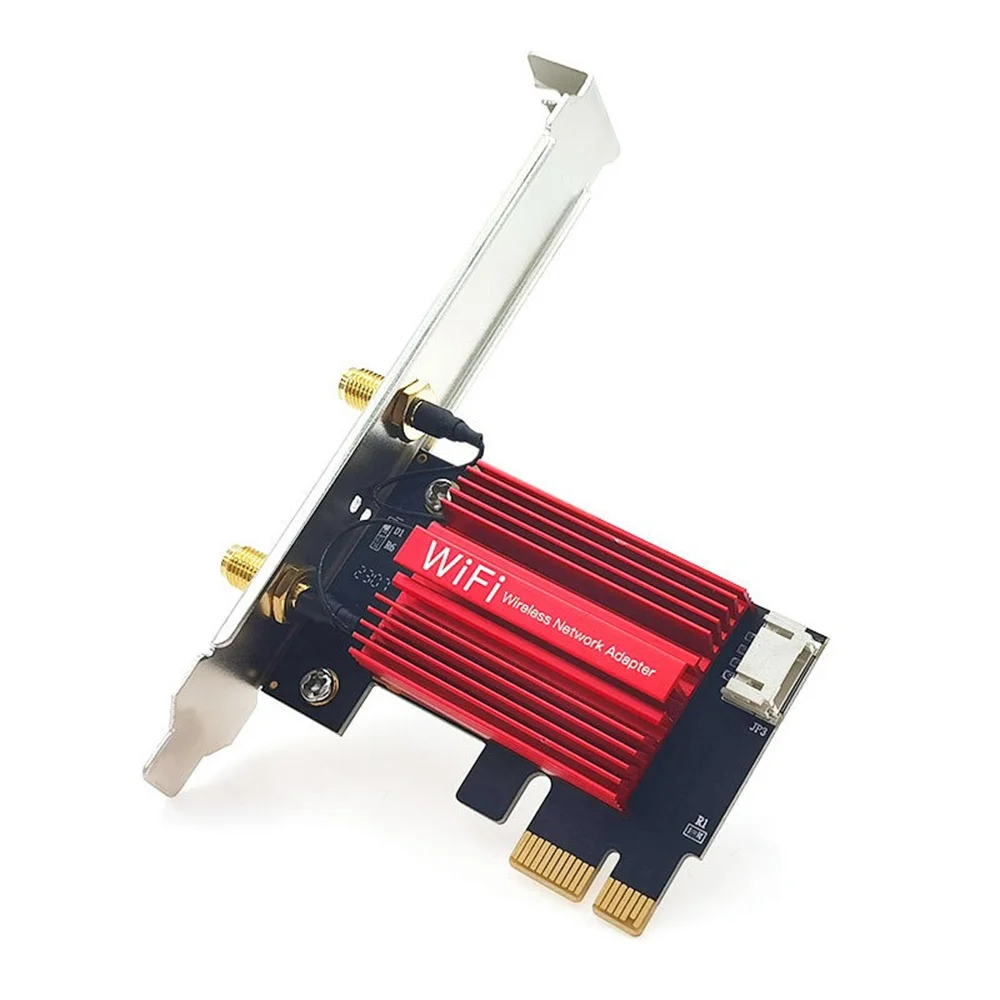 1200Mbps PCI-E Wireless Adapter Network Card Dual Band 2.4G/5GHz 802.11AC For Bluetooth 4.0 Desktop Laptop Windows 7/8/10/11
