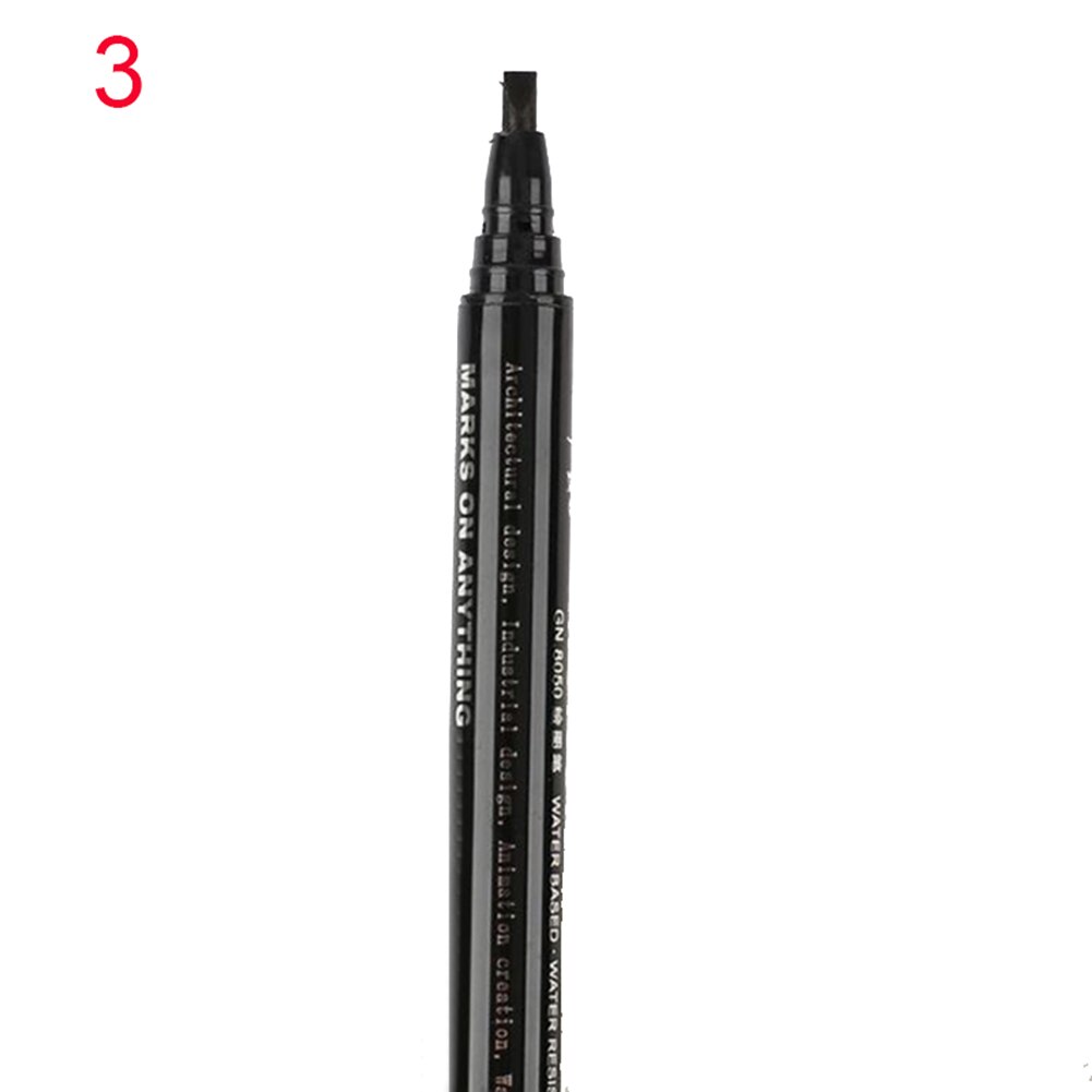 Zwarte fijne punt tekenlijn schetspen strip anime kunstmarker waterdicht voor ontwerpers dq: 3mm