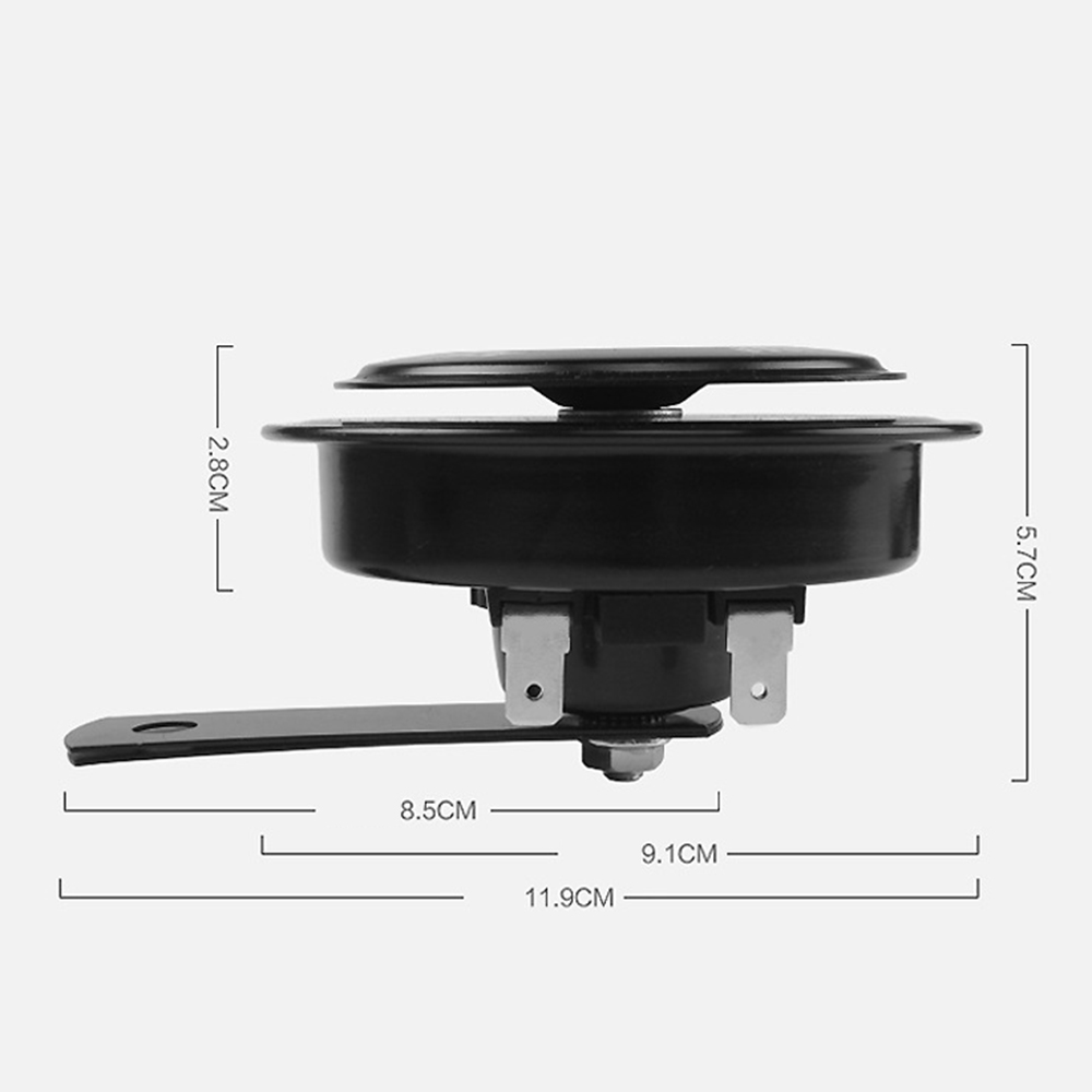 Bocina impermeable para motocicleta, bocina para Moto, 12V, ruidosa, 110db, ciclomotor, vehículo eléctrico, patinete, bocina de aire, claxon de Moto