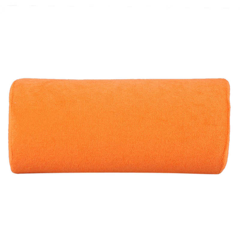 10 Colors Soft Hand Rest Manicure Table Washable Hand Rest Cushion Pillow Holder Arm Rests Nail Art Stand for Manicure Pillow: Orange