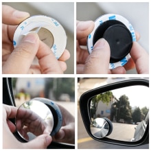 2pcs Car Framless Blind Spot Mirror for Volvo XC40 360c V90 V40 V60 S60 XC60