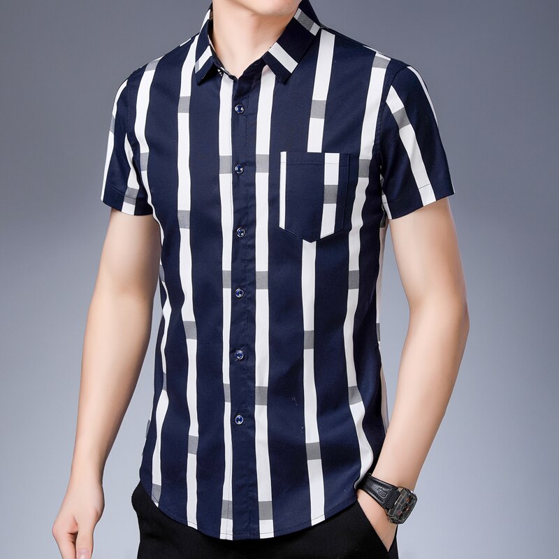 Camisas de manga corta para hombre, ropa informal – Grandado