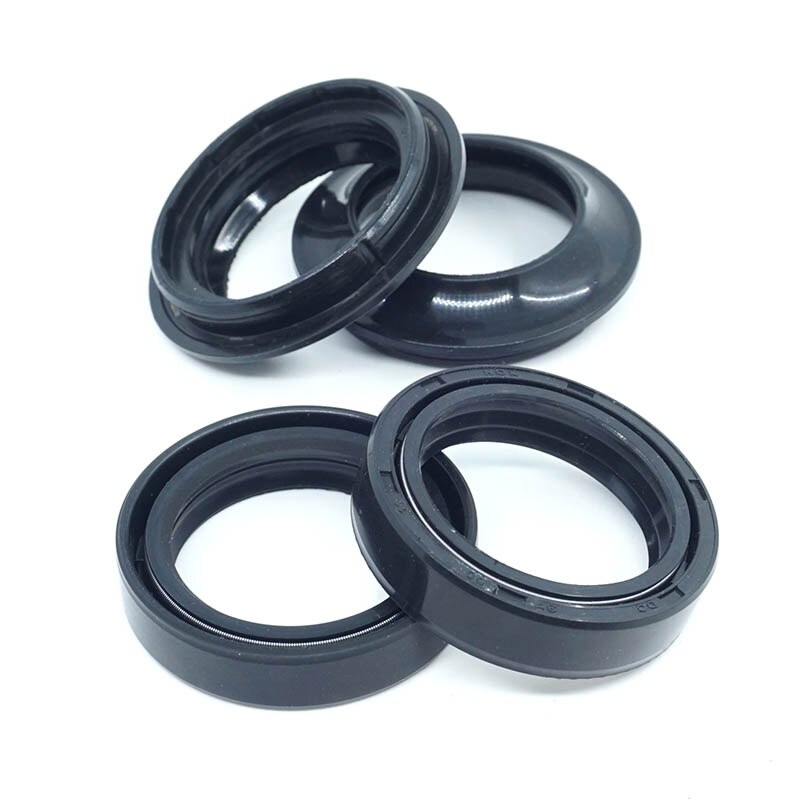 For Suzuki Intruder VS800 2005 VS800GL 1999-2004 VS750GLP 1988-1991 VS 800 750 Front Fork Oil Dust Seals Kit: Oil and Dust Seals