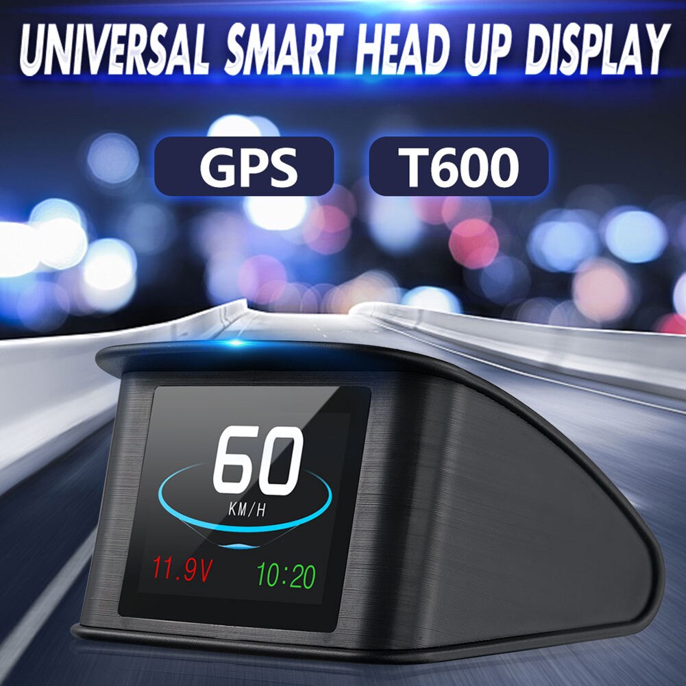 Pantalla inteligente TFT LCD para coche, distancia de conducción HUD, voltaje 40c + 80c