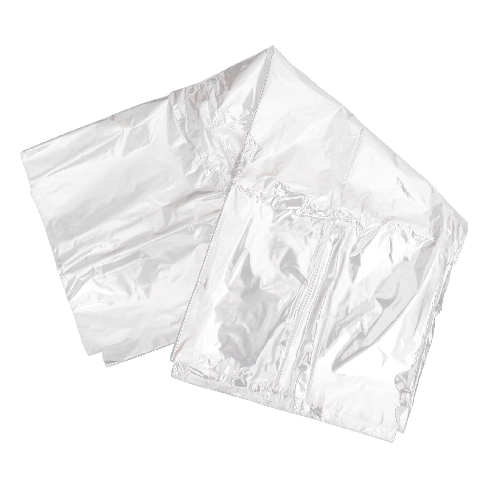 Sacs à vêtements en plastique transparent, 50 pièces 60x90cm, housse anti-poussière pour vêtements, sacs de rangement jetables pour la maison, boutique en plein air