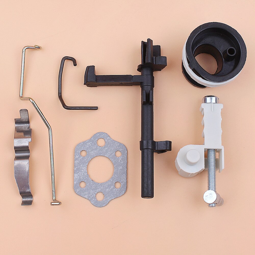 Chain Tensioner Intake Manifold Switch Shaft Throttle Choke Rod Kit For STIHL MS180 MS170 MS 180 170 018 017 Chainsaw Gas Saws
