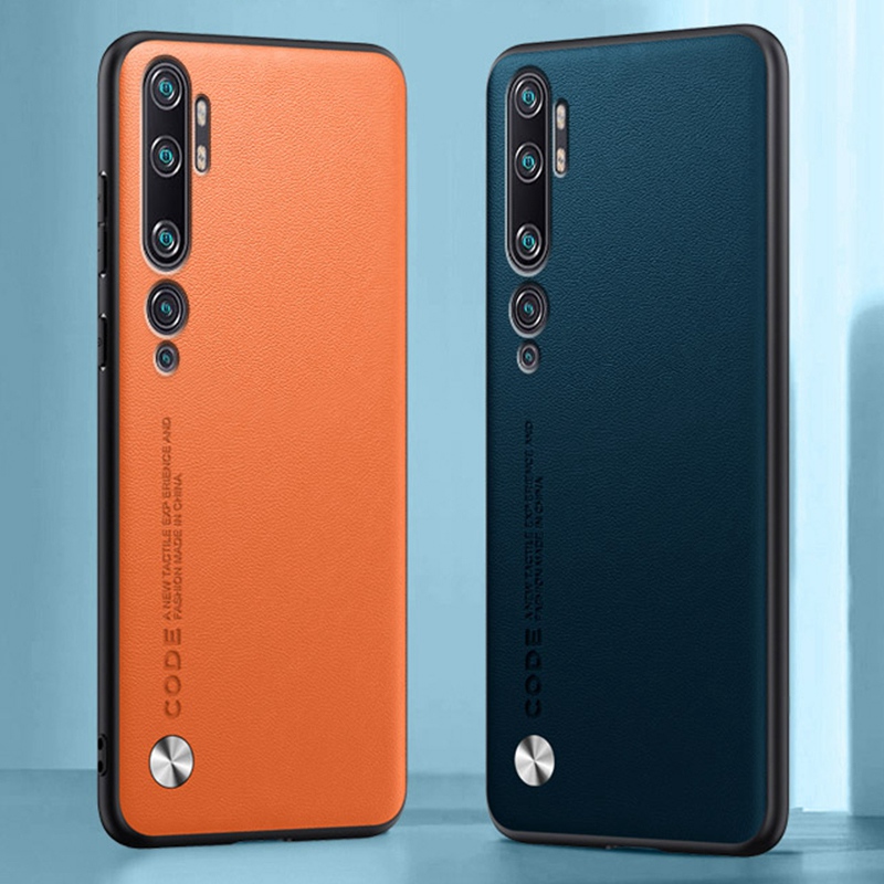 Ylellinen pu-nahkakotelo xiaomi mi note 10 pro note 10 -puhelimelle, mattapintainen silikonisuojus xiaomi mi  cc9 pro -puhelimelle