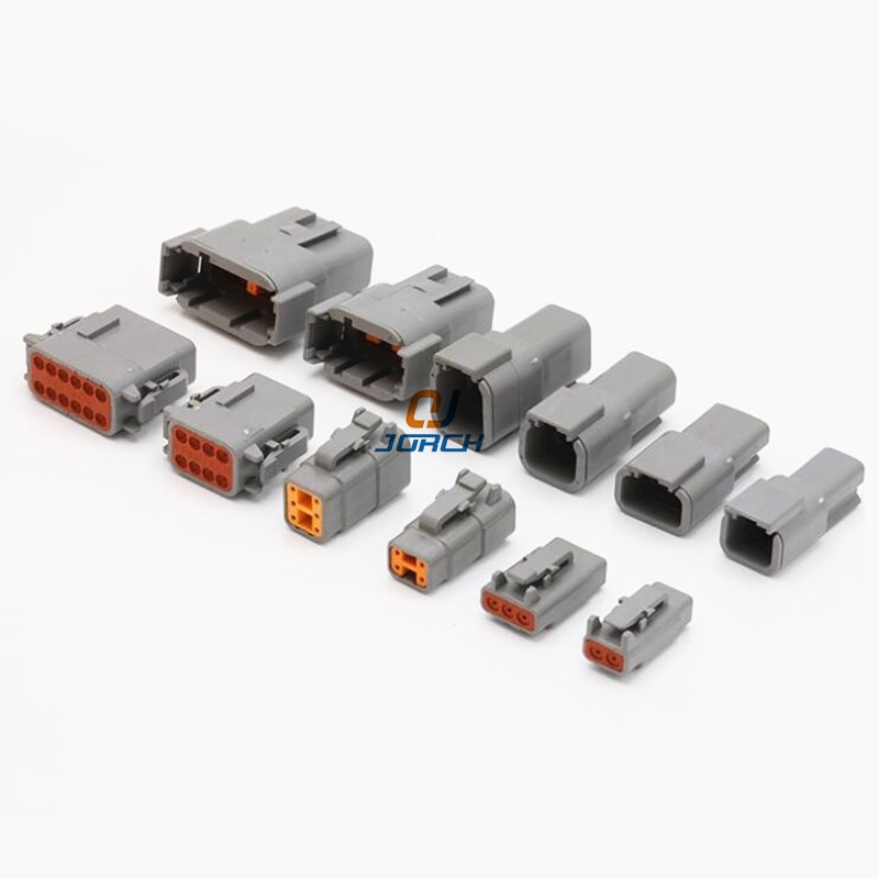 1 set Deutsch DTM06/DTM04 2/3/4/6/8P Motor Versnellingsbak waterdichte elektrische connector voor auto bus motor truck