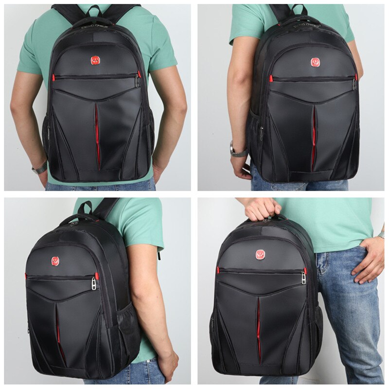 15.6inch Anti-theft Laptop Backpack Business Casual Large-capacity Backpack Oxford Cloth Waterproof Student Backpack Pr