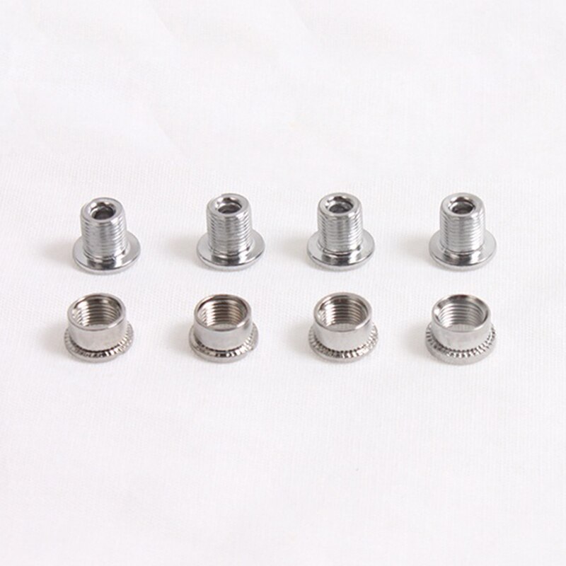 Krsec 4 kpl mtb eturattaan pultit 6.5mm 8.5mm polkupyörän tiepultit maastopyörä titaani kampiruuvi pyöräilytarvikkeet kampisarjalle