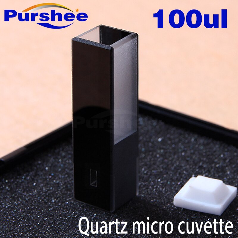 Sub-Micro quartz cell with black walls and lid(100ul)