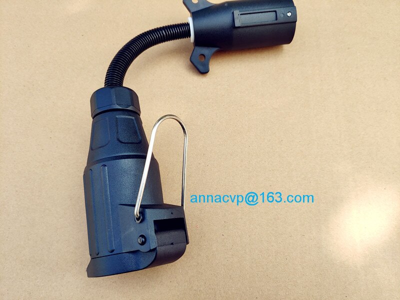 CVP trailer plug adapter 13 pin trailer socket to 7 pin RV blade plug connector plug trailer boat truck trailer parts