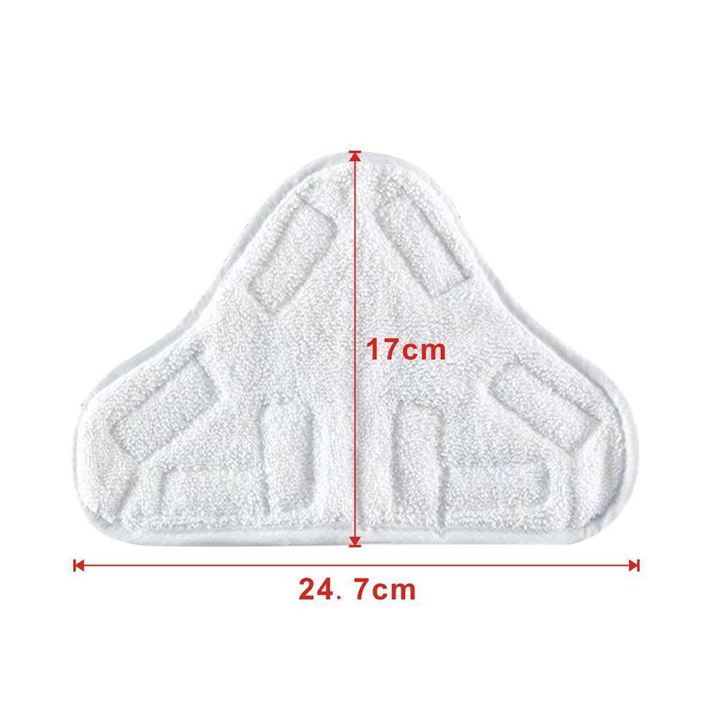 4Pcs Microfibre Steam Mop Floor Washable Replacement Pad Steam Mop Floor Replacement Microfibre Head For H2O H20 X5 Floor Pad